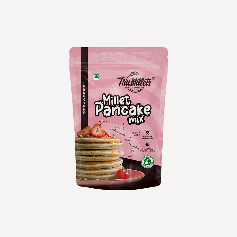 Millet Pancake Mix Strawberry