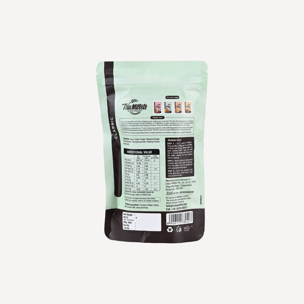 Millet Pancake Mix Classic